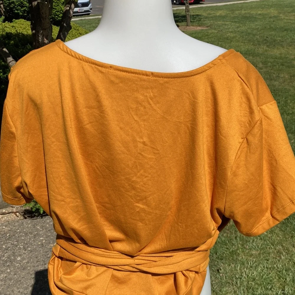 no comment yellow top size 1X & 3X new with tag - Picture 4 of 6